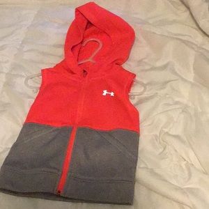 Under Armour vest hoodie